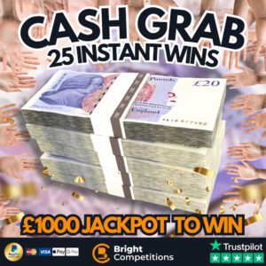 Cash Grab - £1,000 Jackpot / 25 Instant Wins