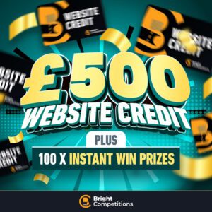 £500 Website Credit + 100 Instant Wins
