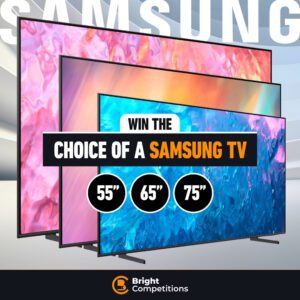 Choice of Samsung Smart 4K Ultra HD TV - 55", 65" or 75"
