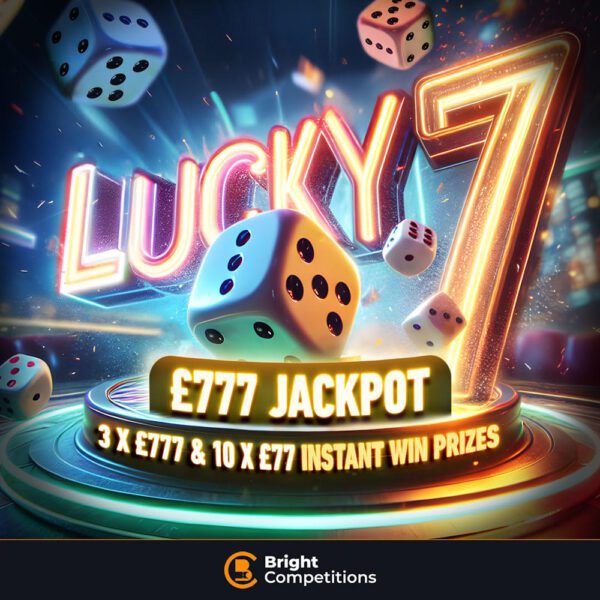 Lucky Number 7 - £777 Instant Wins & Website Credit