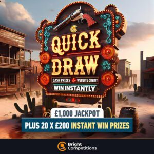Quick Draw - 20x £200 INSTANT WINS - £1,000 CASH & £1,000 CREDIT JACKPOT