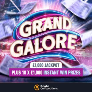 Grand Galore - 10x £1000 Instant Wins & £1000 Jackpot
