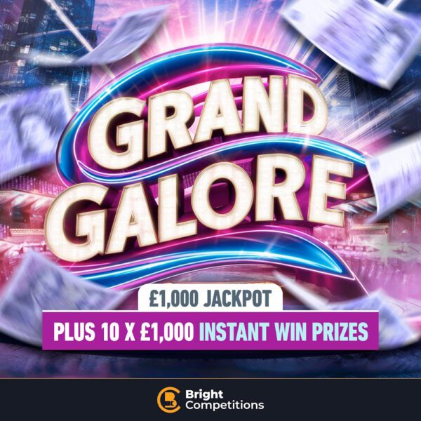 Grand Galore - 10x £1000 Instant Wins & £1000 Jackpot