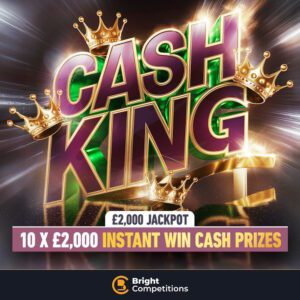 Cash King - £2,000 Jackpot / 10x £2,000 Instant Wins