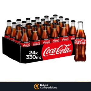 Case of 24 Glass Coca Cola Bottles
