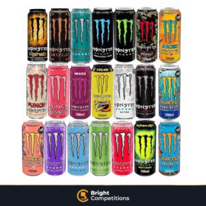 Monster Energy Drink 12 Assorted Flavours 500ml