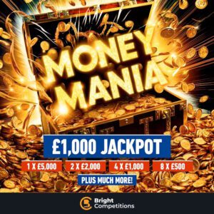 Money Mania - 2,000 Instant Wins & £1,000 Jackpot