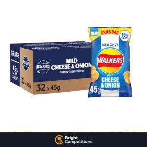 Walkers Cheese & Onion Box