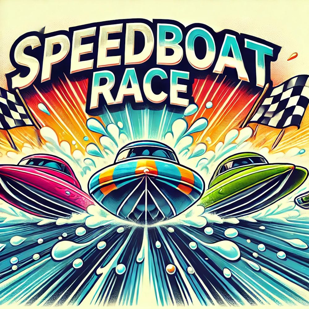 Speedboat Race! 50 Instant Wins & 3 Speedboats To Be Found & £50 Main Prize