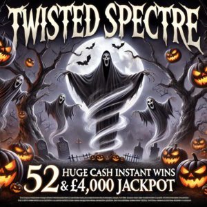 Twisted Spectre - 52 Huge Instant Cash Wins & £4,000 Jackpot