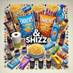 Snacks & Shizz! 63 Food, Drink & Shizz Instant Wins & £50 Supermarket Voucher Main Prize