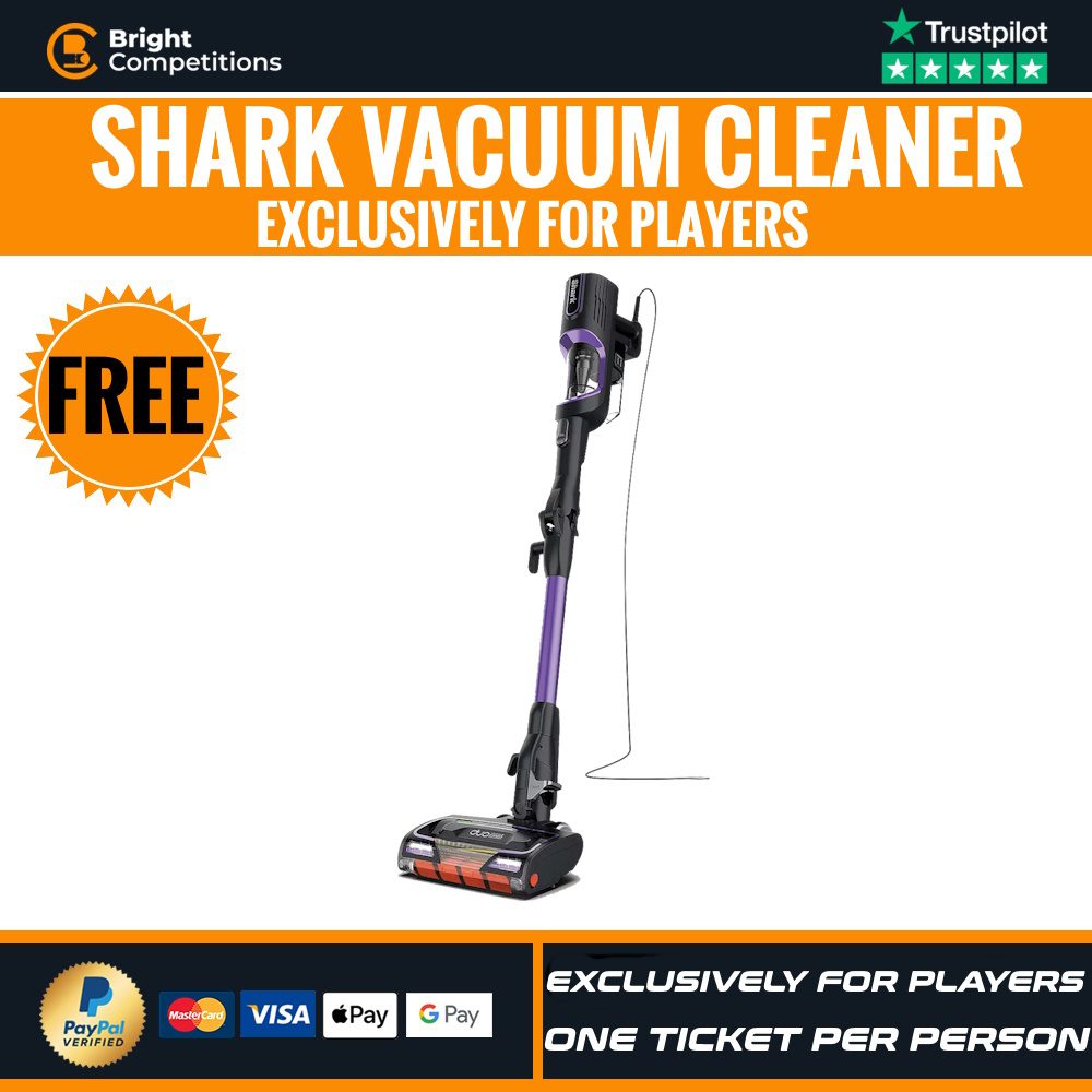 Exclusively for Players! Shark Vacuum Cleaner for FREE! Join Our Facebook Group