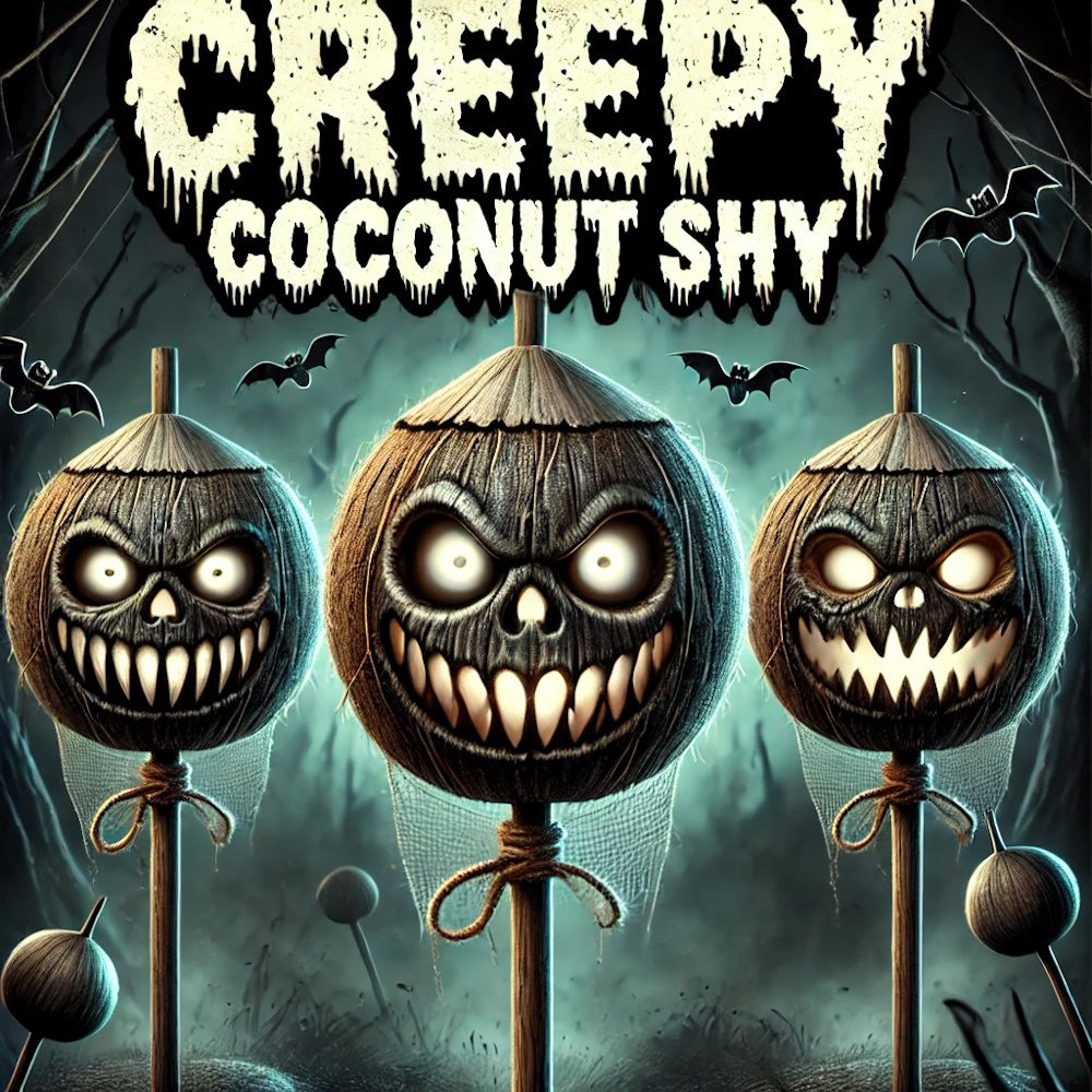 Creepy Coconut Shy! 64 Instant Wins & 3x Instant Coconuts to Find & £50 Main Prize