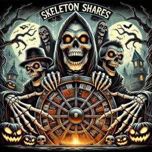 Skeleton Shares – 257 Instant Wins, 4 Instant Spins & 1 Main Spin – 65p Per Ticket