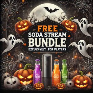 Exclusively for Players! Soda Stream Bundle for FREE! Join Our Facebook Group