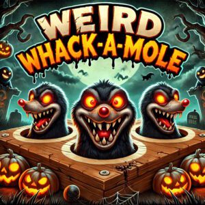 Weird Whack-A-Mole! 73 Instant Wins & 3 Moles To Be Found & £50 Main Prize