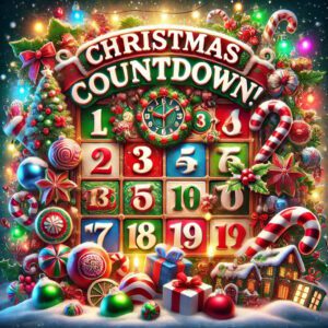 Countdown to Christmas – 200 Instant Wins – £500 Jackpot
