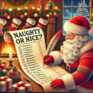 Naughty or Nice List - 81 Instant Wins & 3 Spins on the Naughty or Nice Wheel & £50 Main Prize