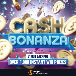 Cash Bonanza - 1100 Instant Wins & £1,000 Jackpot