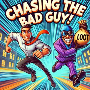 Chasing the Bad Guy! 225 Instant Wins & Main Prize Wheel Spin (£5-£250 Cash)