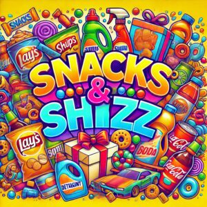 Snacks & Shizz! 50 Instant Wins & £50 Supermarket Voucher Main Prize