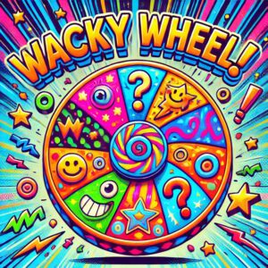 Wacky Wheel! – 257 Instant Wins, 4 Instant Spins & 1 Main Spin – 65p Per Ticket