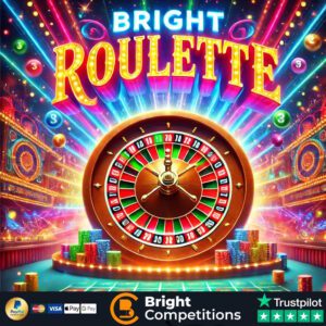Bright Roulette - 118 Instant Wins & 3x 5 Spins on the Roulette Wheel Main Prize
