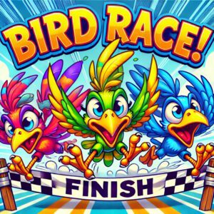 Bird Race Race! 57 Instant Wins & 3 Birds To Be Found & &pound;50 Main Prize