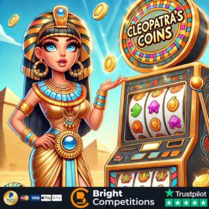 Cleopatra's Coins - 225 Cash Instant Wins