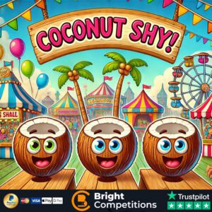 Coconut Shy! 68 Instant Wins & 3x Instant Coconuts to Find & £50 Main Prize