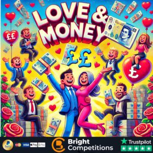 Love & Money – 75 Cash Instant Wins – Win Up to £1,000 Instantly – £250 Jackpot