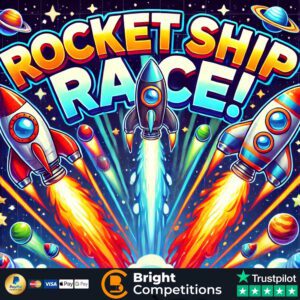 Rocket Ship Race! 54 Instant Wins & 3 Rocket Ships To Be Found & £50 Main Prize