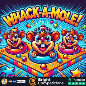 Whack-A-Mole! 75 Instant Wins & 3 Moles To Be Found & £50 Main Prize