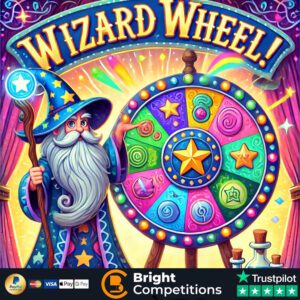 Wizard Wheel - 264 Instant Wins & 4 Spins on the Wheel & £50 Main Prize
