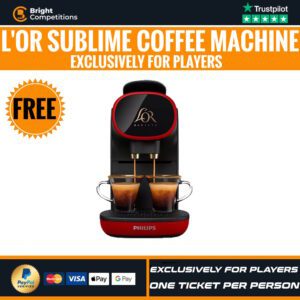 L'OR Sublime Coffee Machine for FREE! Join Our Facebook Group