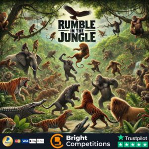 Rumble in the Jungle! 364 Instant Wins – 50p Per Ticket