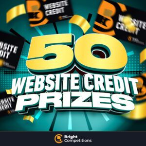 Website Credit! 50x Instant Credit Wins & £100 Credit Jackpot