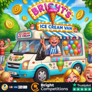 Bright's Ice Cream Van - 223 Instant Wins & £250 Jackpot