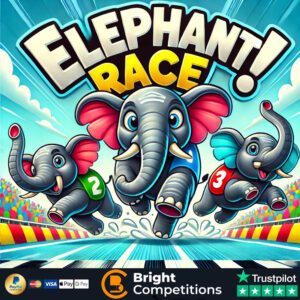 Elephant Race! 57 Instant Wins & 3 Elephants To Be Found & £50 Main Prize