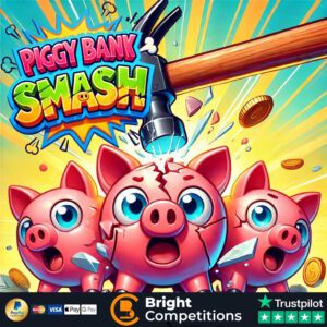Piggy Bank Smash! 68 Instant Wins & 3x Instant Pigs to Find & £50 Main Prize