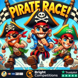 Pirate Race! 54 Instant Wins & 3 Pirates To Be Found & £50 Main Prize