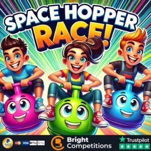 Space Hopper Race! 54 Instant Wins & 3 Space Hoppers To Be Found & £50 Main Prize