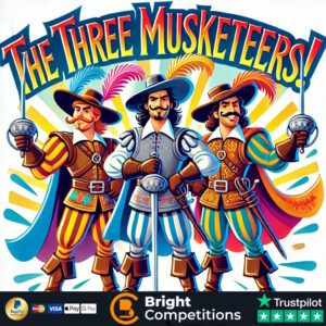 The Three Musketeers! 76 Instant Cash Wins