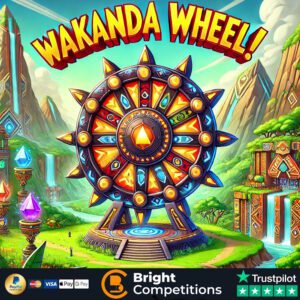 Wakanda Wheel! - 126 Instant Wins, 4 Spins & £50 Main Prize