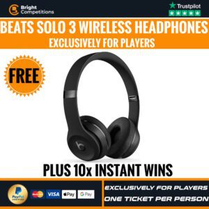 Our FREE Instant Win Competition & Beats Solo Wireless Headphones