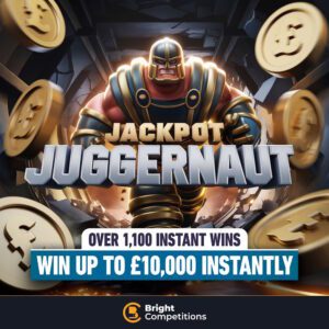Jackpot Juggernaut - Every Ticket Wins! - Win Up to &pound;10,000 Instantly & &pound;2,000 Jackpot