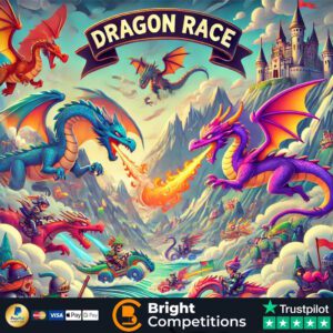 Dragon Race! 54 Instant Wins & 3 Dragons To Be Found & £50 Main Prize