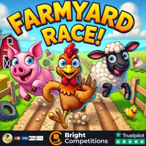 Farmyard Race! 61 Instant Wins & 4x Instant Animals to Find & 1 Main Prize Animal