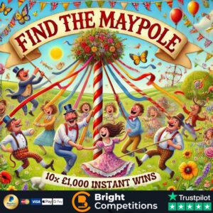 Find the Maypole! £1,000 Jackpot / 10x £1,000 Instant Wins