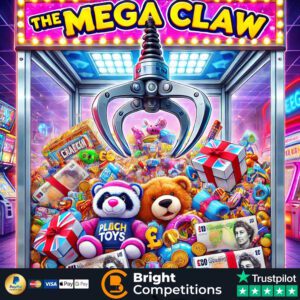 The MEGA Claw - 152 Instant Wins, 4 Claws & Main Prize Claw